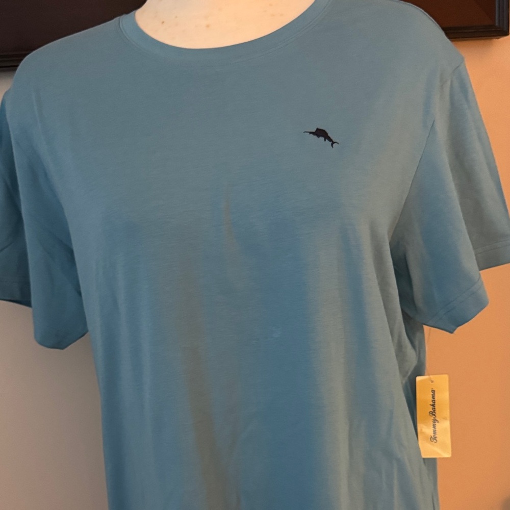 Tommy Bahama Light Blue Short Sleeve Tee
